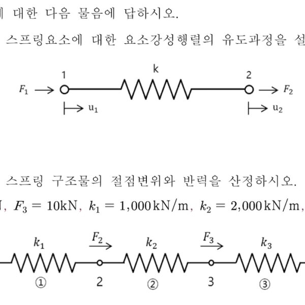 건축구조기술사 133회 2교시 1문 풀이